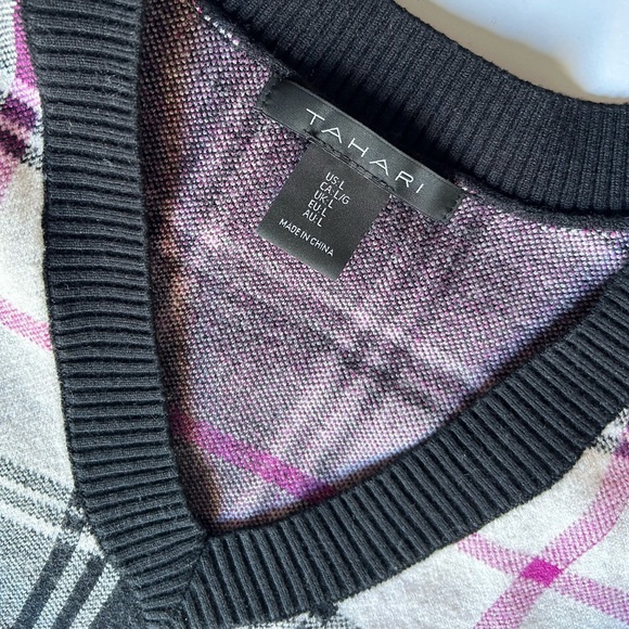 V-neck sweater, multicolored - Picture 2 of 4